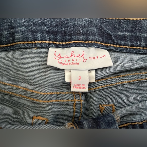 Isabel Maternity Jeans - Picture 3 of 4